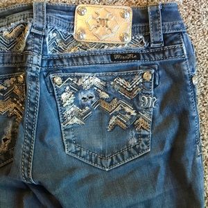 Miss Me jeans, size 26, skinny
